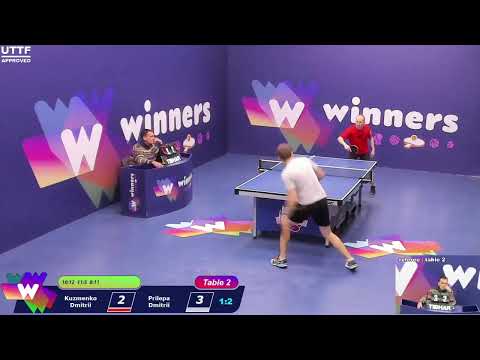 WINners CUP table 2  08.02  Kuzmenko Dmitrii - Prilepa Dmitrii  16:30
