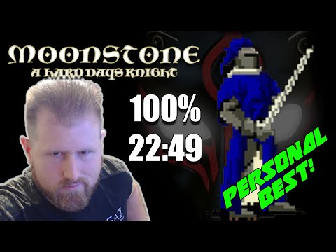 Moonstone: A Hard Days Knight EPIC Speedrun! 100% - 22:49 [PB]