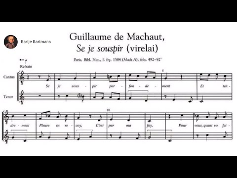 10. Music of the Middle Ages; Virelai, Rondeau and Ballade