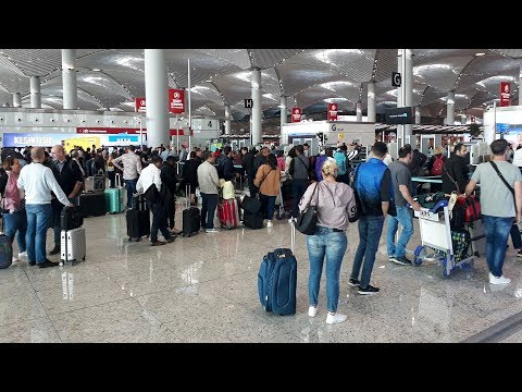 İstanbul Havalimanı'nda ara tatil hareketliliği