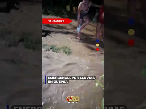 Desbordamiento afecta 60 viviendas en Güepsa | Oro Noticias