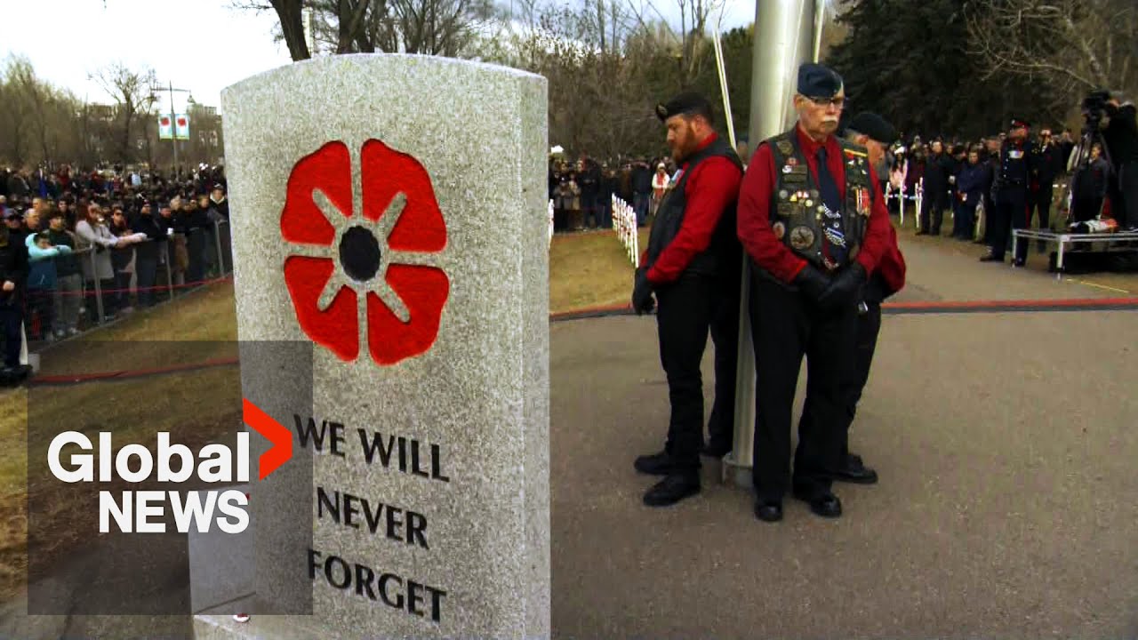 Remembrance Day 2024: Calgary remembers Canada's fallen at Field of Crosses | FULL