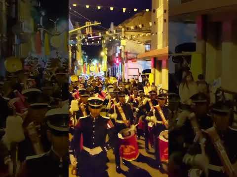 ESCUELA  MILITAR DE MUSICA DEL EJERCITO, presente en los 217 años de la Revolución de La Paz