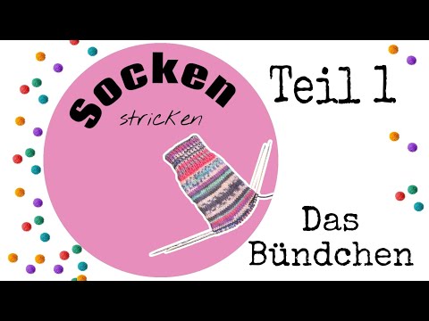 Knitting socks 🧶 The cuff/cast-on/ Addi crasy Trio