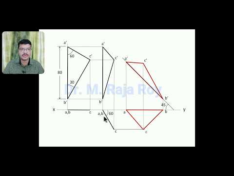Projections of Planes : 30-60 Set square problem