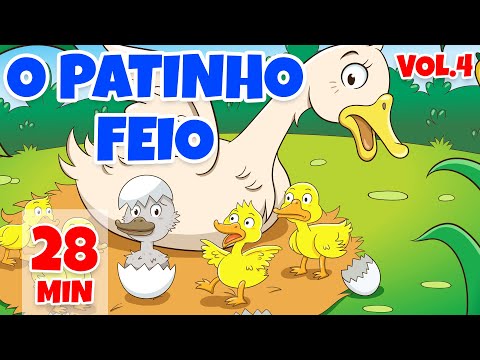 O Patinho Feio História completa Vol. 5 - Giramille 28 min | Desenho Animado Musical