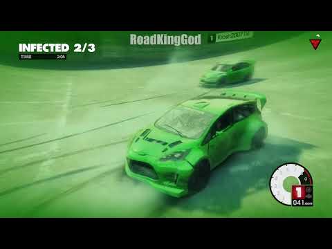 Dirt 3 mp gameplay - part 3 - First time playing Outbreak