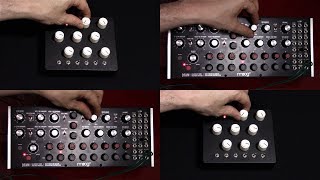 Video thumbnail for Rucci Maximal Drone (x2), Strat, Moog DFAM (x2) by Kris Lennox
