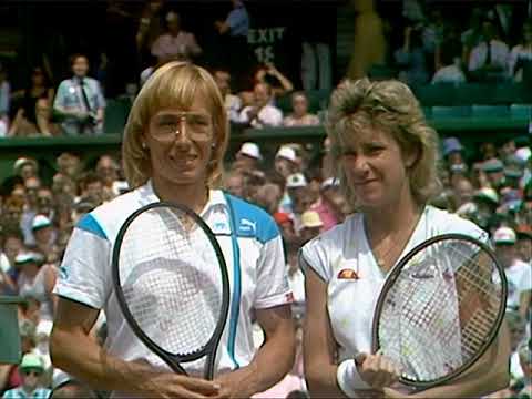Martina Navratilova vs Chris Evert 1987 Wimbledon Semifinal