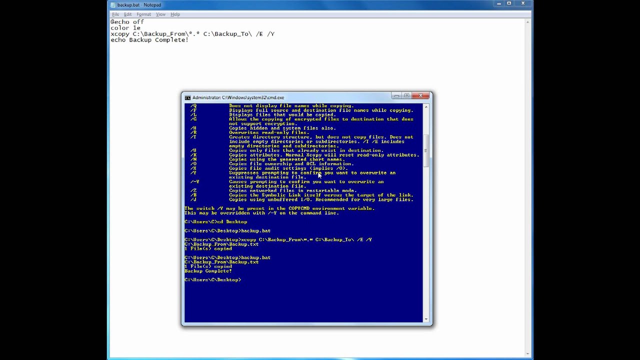 How To Write A Simple Backup Script