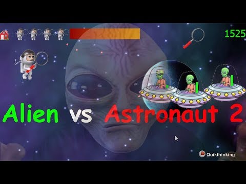 Alien vs Astronaut Game Video