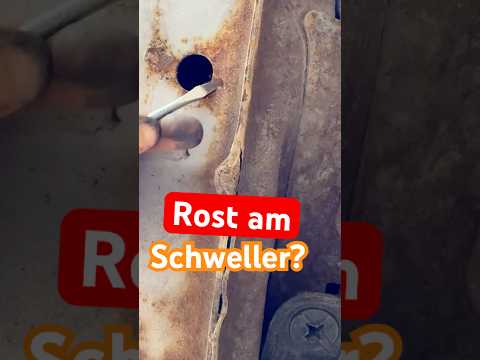 Simply treat rust on the sill 🚗