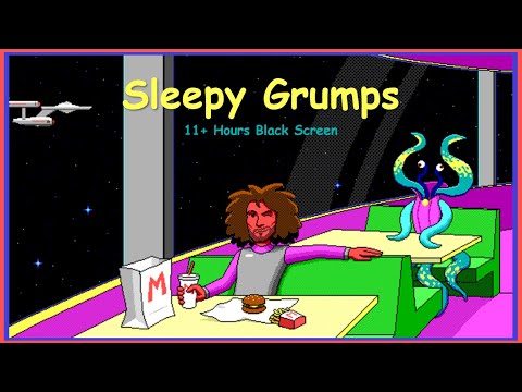 Game Grumps Space Quest I - V Sleep Aid (Black Screen)