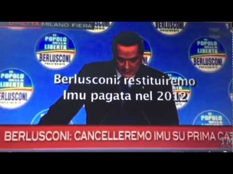 "Quel nuovo pacco per gli italiani"... Con Silvio Berlusconi. Musica di Enrico Pesce