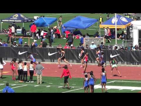 VarG 4x100m at Redondo 3-12-16 - Los Alamitos Girls