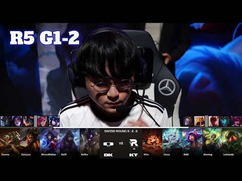 KT vs DK - Game 2 | Day 9 LoL Worlds 2023 Swiss Stage | KT Rolster vs Dplus Kia G2 full