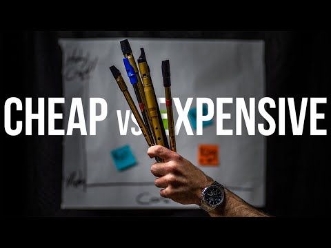 Cheap vs Expensive Tin Whistles ($10 - $1500??)