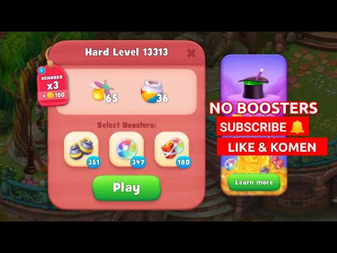 GARDENSCAPES HARD LEVEL 13313 NO BOOSTERS | MARI MAIN BERSAMA