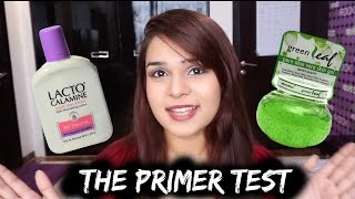Lacto Calamine V/S Aloe Vera Gel as a PRIMER ?!? The 13 hour test :o