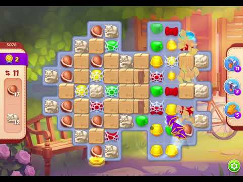 HomeScapes Level 5078 no boosters (13 moves)