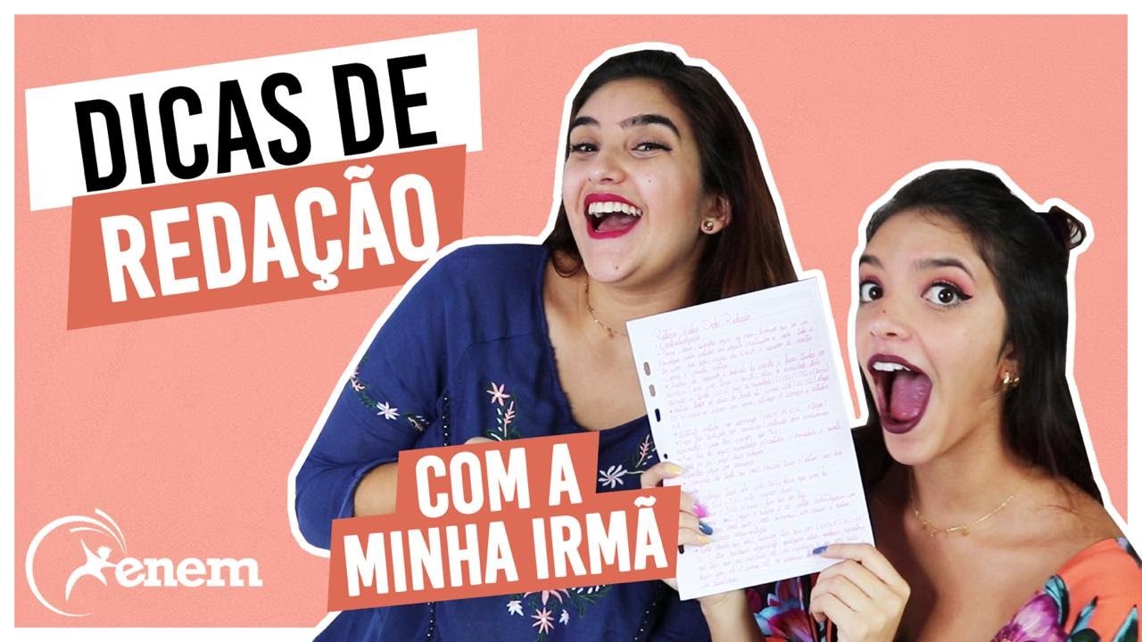 COMO MINHA IRMÃ ESCREVE REDAÇÃO (passou em medicina!) - Débora Aladim
