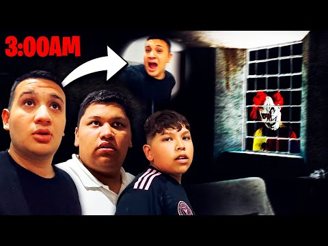 HORROR SLEEPOVER 😱🤡 // Fran and Tomi