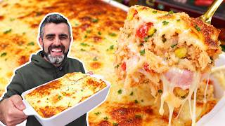 ARROZ DE FORNO COMPLETÃO - FÁCILIMO - CREMOSO E DELICIOSO - ALMOÇO COMPLETO - Receitas de Pai