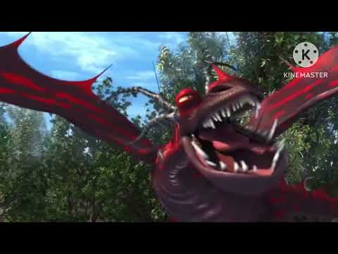 Titanwing Monstrous Nightmare Screen Time in Dragons: Race to the Edge Part 1