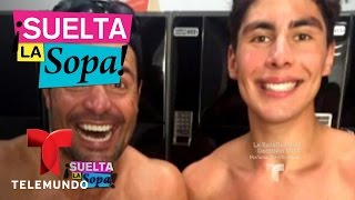 Circula una supuesta foto íntima del hijo de Chayanne