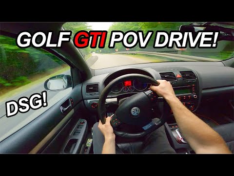 POV Drive in my VW Golf MK5 GTI DSG! | 2.0 TURBO 200HP!