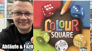 Colour Square (Spiel das!) - Würfel, addieren und Gewinnen - ideal für Familie mit Grundschulkindern