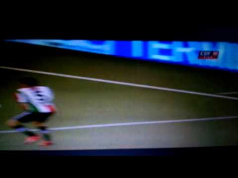 هدف نادي فلسطين الأول GOLAZO de Gutierrez -  Palestino