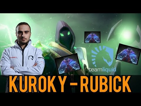 PLAYER PERSPECTIVE: Kuroky (Rubick) GLIMMER CAPE PLAYS! [NAVI vs. Liquid Starseries Game 1]