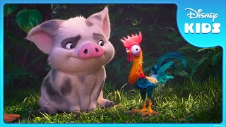 What Does it Take to Be an Animal Sidekick?! 🐯🐭 | Disney Princess 💖 | @disneykids