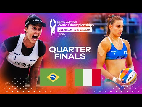 Thamela/Victoria vs. Gottardi/Orsi Toth, R. - World Championships 2025 | Highlights | Quarter Finals