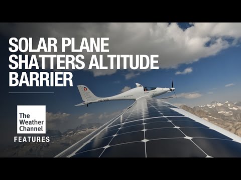 BESONDERHEITEN: Solarbetriebenes Flugzeug bricht offenbar Höhenrekord