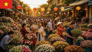 Inside Ho Thi Ky Flower Market, Vietnam | Real Local Life