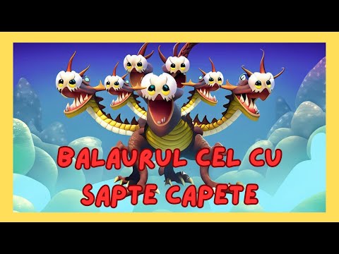 BALAURUL CEL CU 7 CAPETE - BASME - de Petre Ispirescu - POVESTI PENTRU COPII #povesti