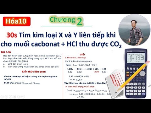 ✔ Hóa10| PP xác định nhanh TÊN KIM LOẠI thần thánh (Định luật tuần hoàn)