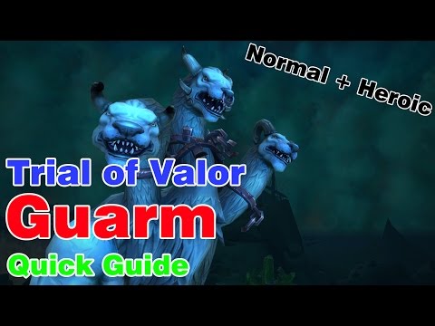 Guarm│Trial of Valor│QUICK GUIDE (Normal & Heroic)