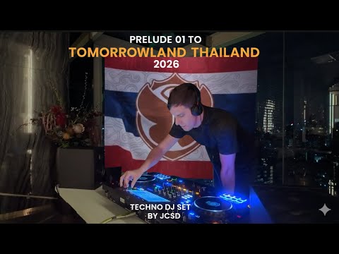 Tomorrowland Thailand 2026 – Prelude No.1 | Deep Raw Techno Mix | JCSD