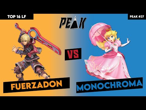 Top 16 LF FuerzaDON (Shulk) vs Monochroma (Peach)