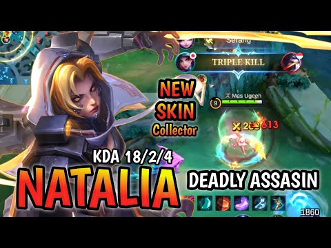 Natalia Hyper Carry , Enemy Can't Escape from Natalia - MLBB