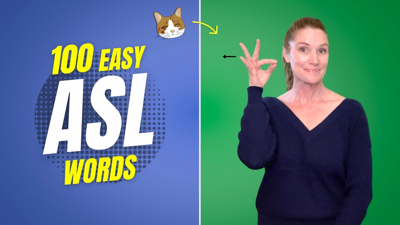 100 Sign Language Words | Learn ASL Words