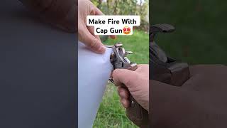 Start Fire With Cap Gun #toys