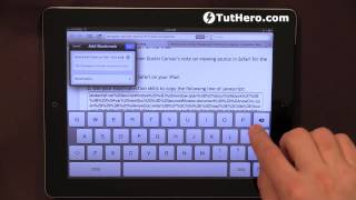 iPad Tutorial - How to "View Source" on Safari - v13