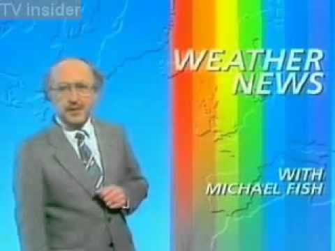 BBC weather blooper by Michael Fish storm of 1987