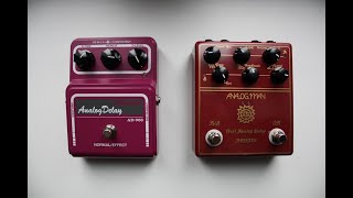 Video thumbnail for AnalogMan ARDX20 vs. Maxon AD-900 - Analog delay comparison by DelayDude