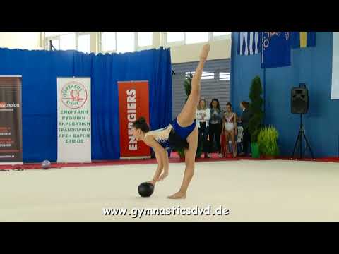 Natali Panagiotidou (GRE) - Senior 2002+ 04 - Emeralds Cup Thessaloniki 2018