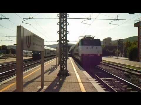E444.025 in partenza con l' IC 588 "Matilde Serao" Napoli Centrale - Venezia S. Lucia